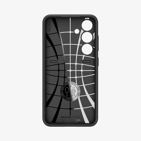ACS07313 - Galaxy S24 Ultra Case Optik Armor in Black showing the back